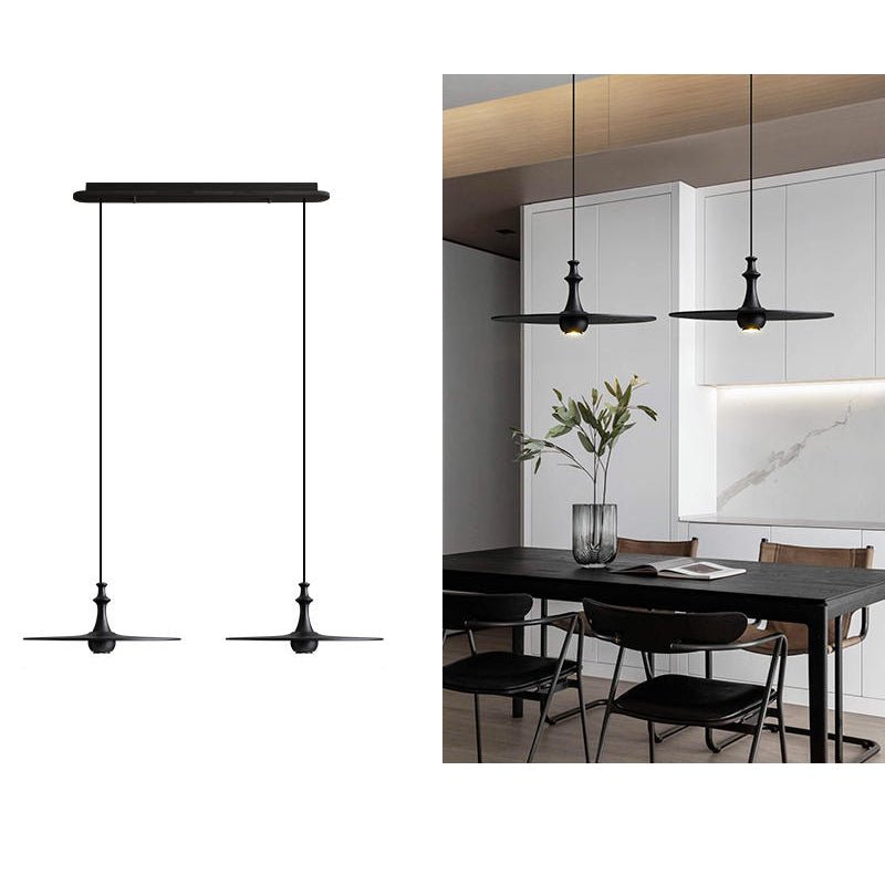 Syrinyra Suspension Sculpturale Disque Bois