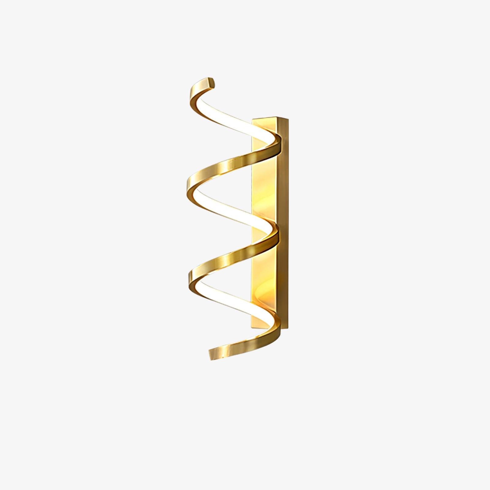 Asilion Applique Murale Spirale Art Nordique