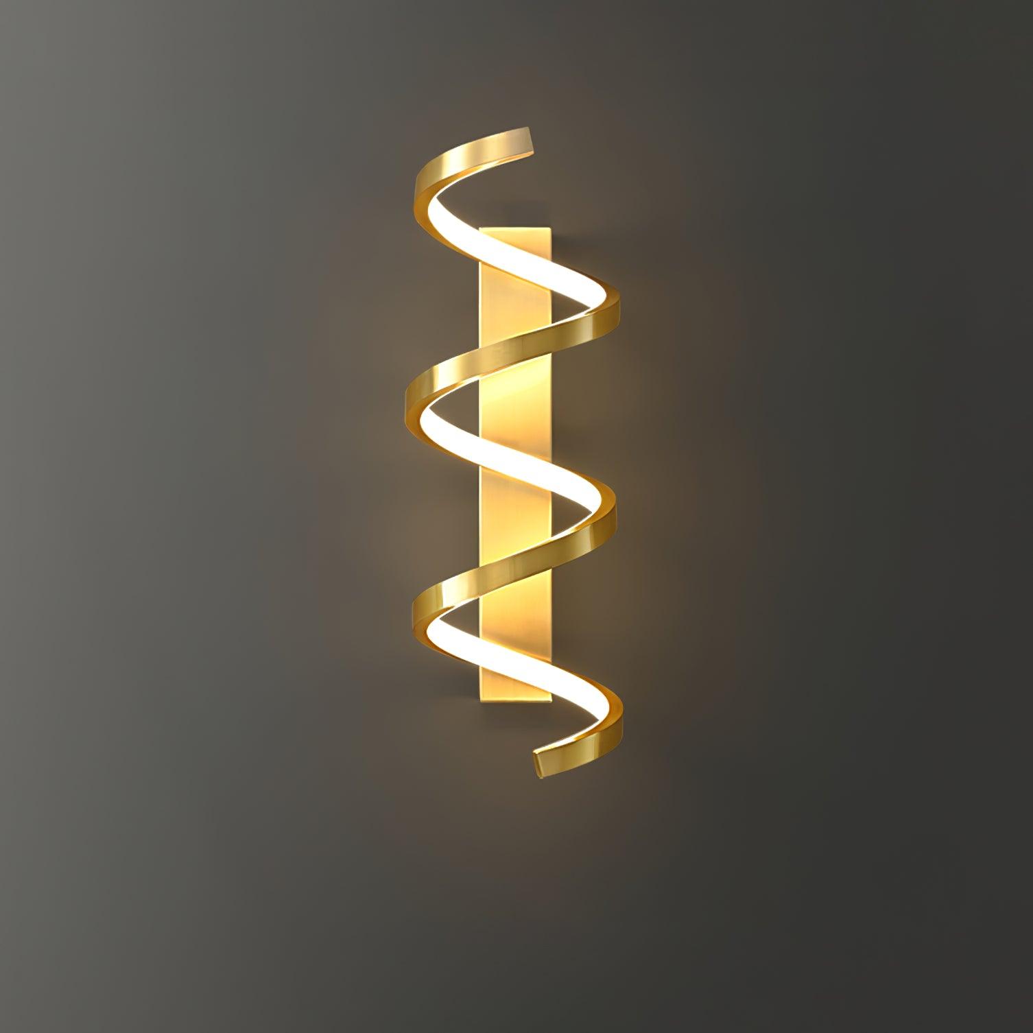 Asilion Applique Murale Spirale Art Nordique