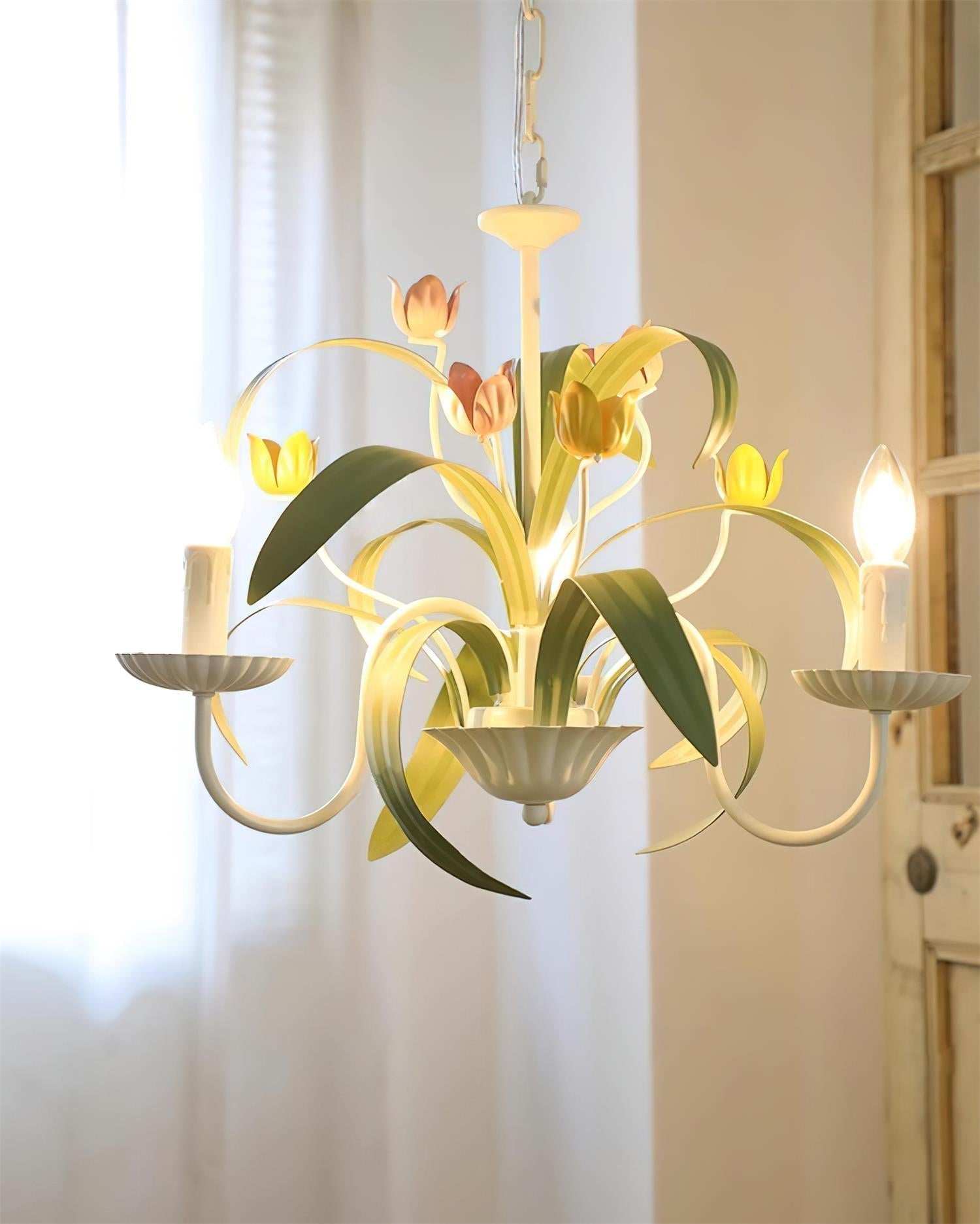 Springeau Lustre Botanique Floral Fantaisie