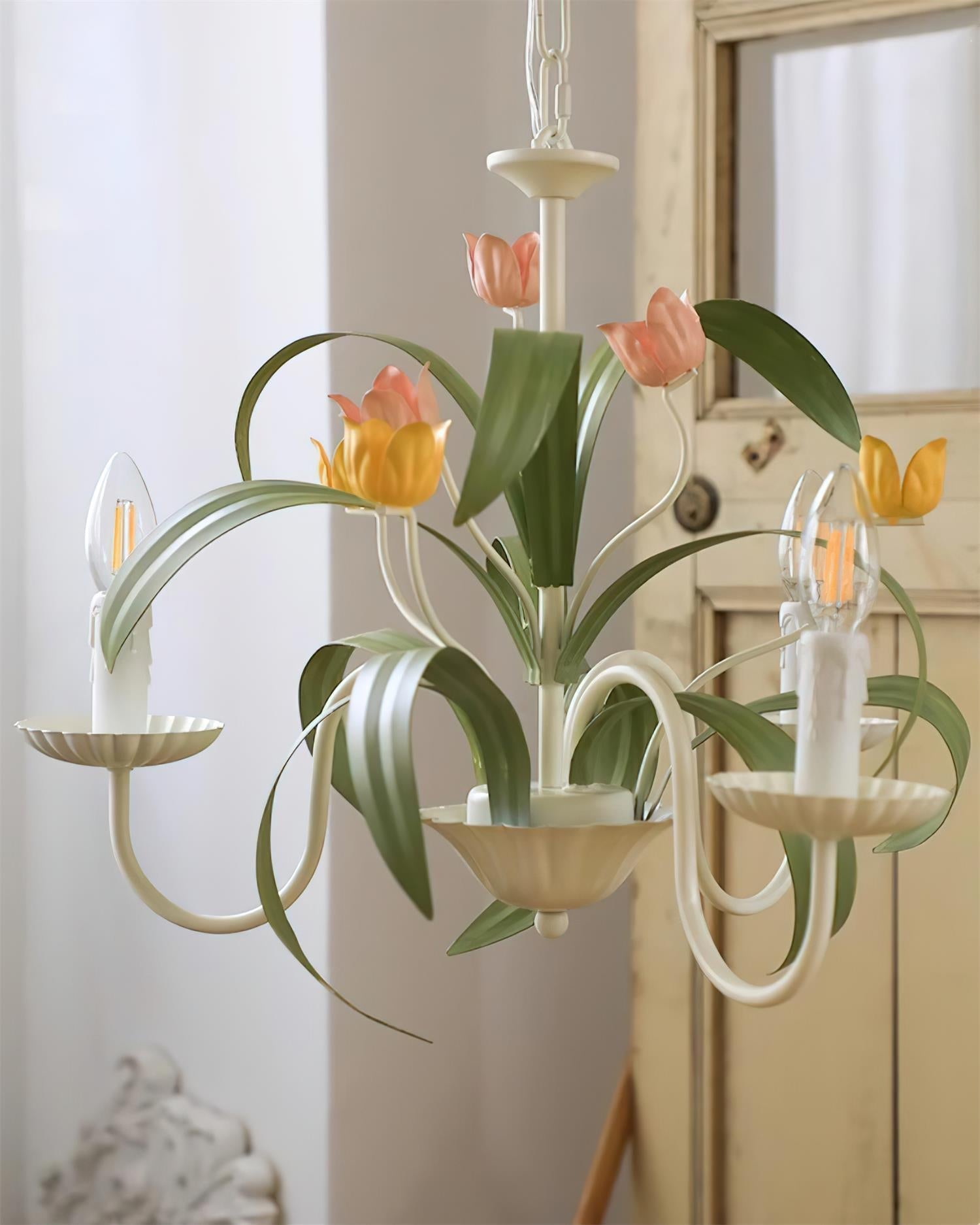 Springeau Lustre Botanique Floral Fantaisie