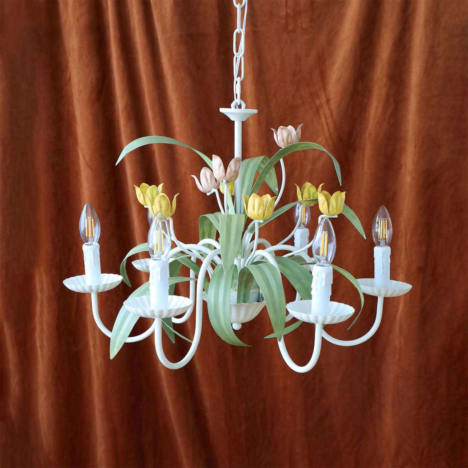 Springeau Lustre Botanique Floral Fantaisie