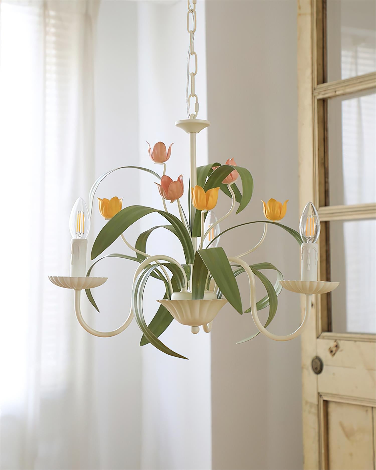 Springeau Lustre Botanique Floral Fantaisie
