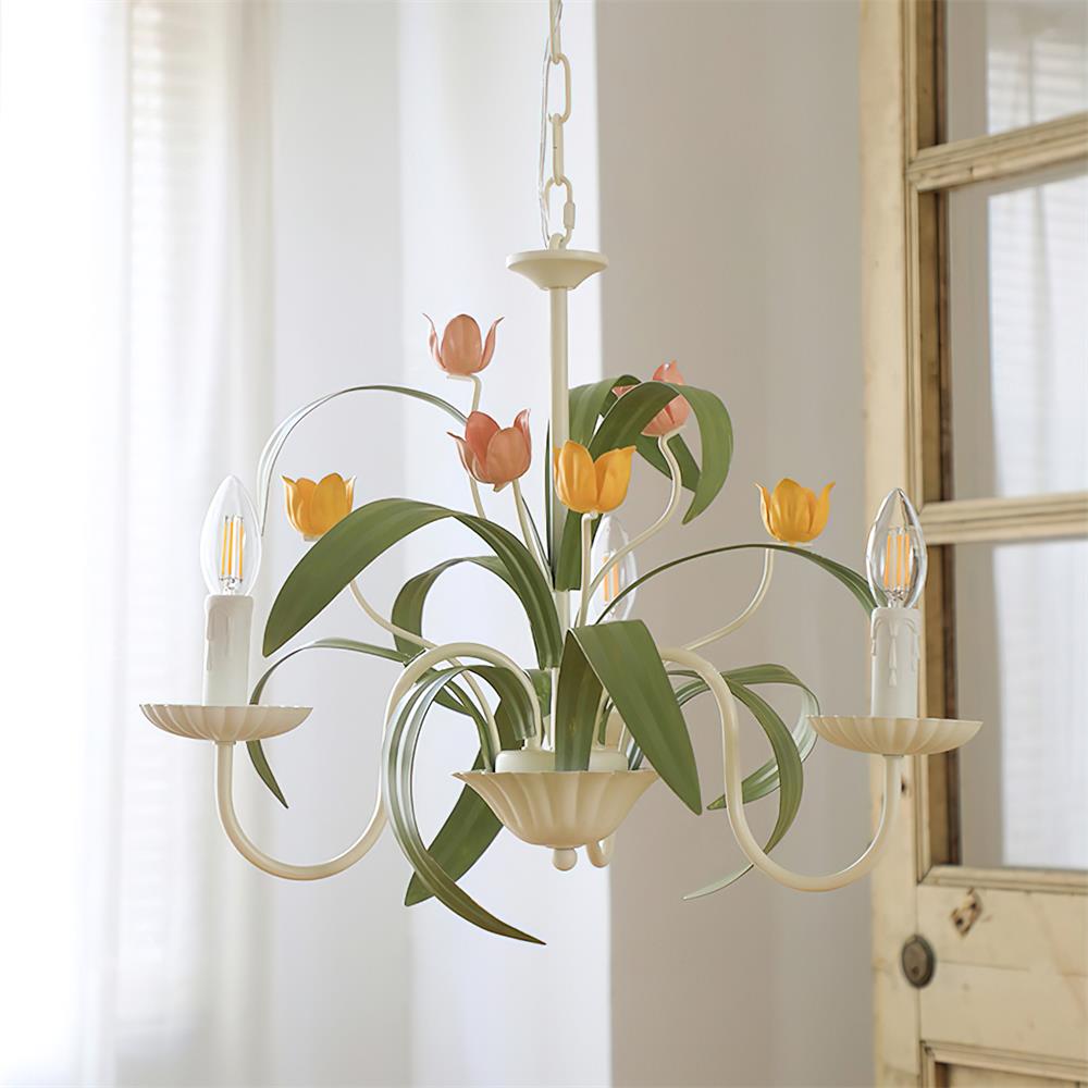 Springeau Lustre Botanique Floral Fantaisie