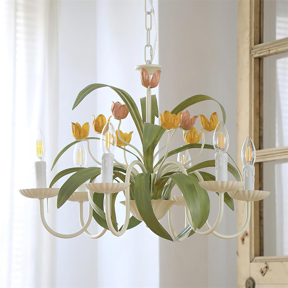 Springeau Lustre Botanique Floral Fantaisie
