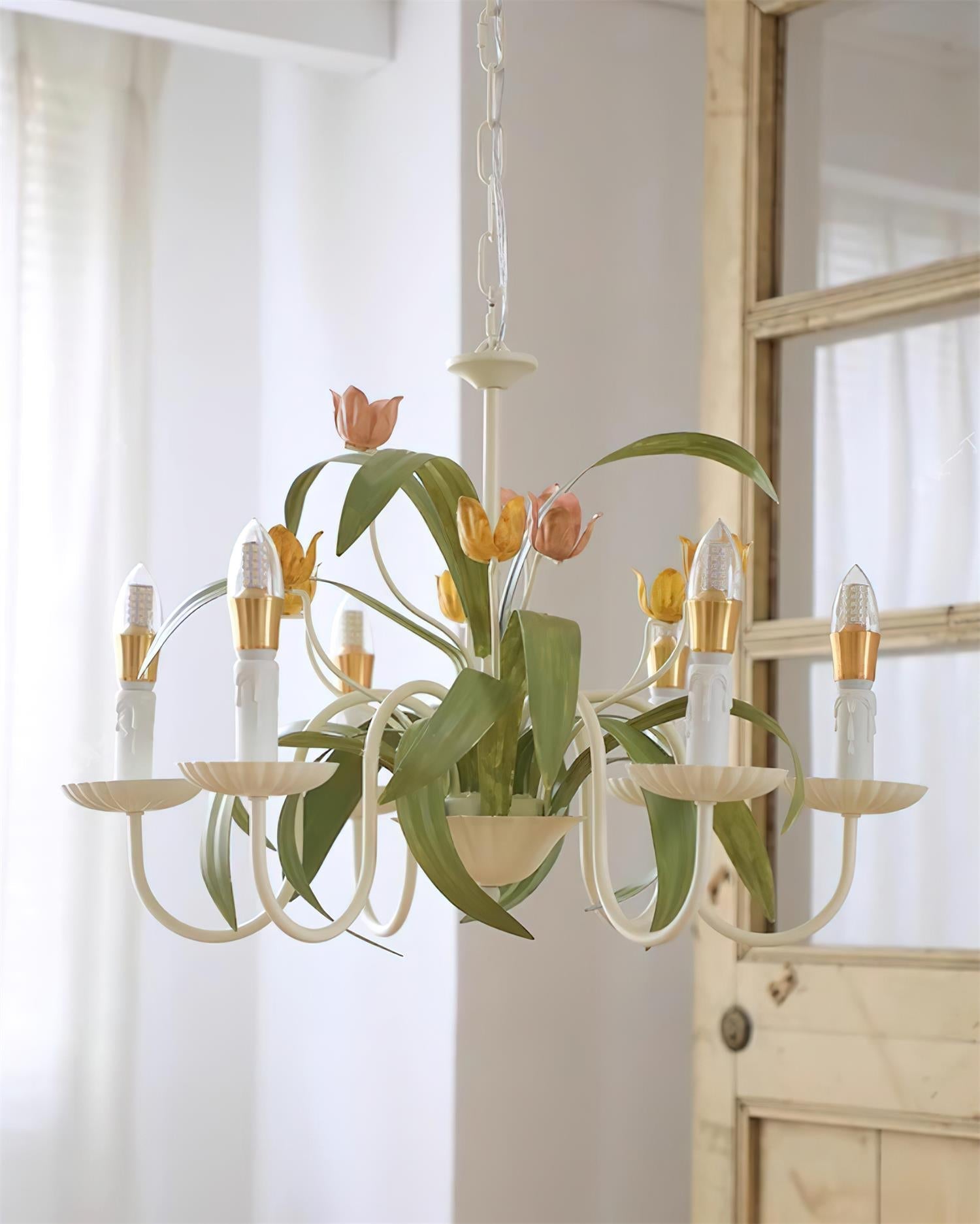 Springeau Lustre Botanique Floral Fantaisie