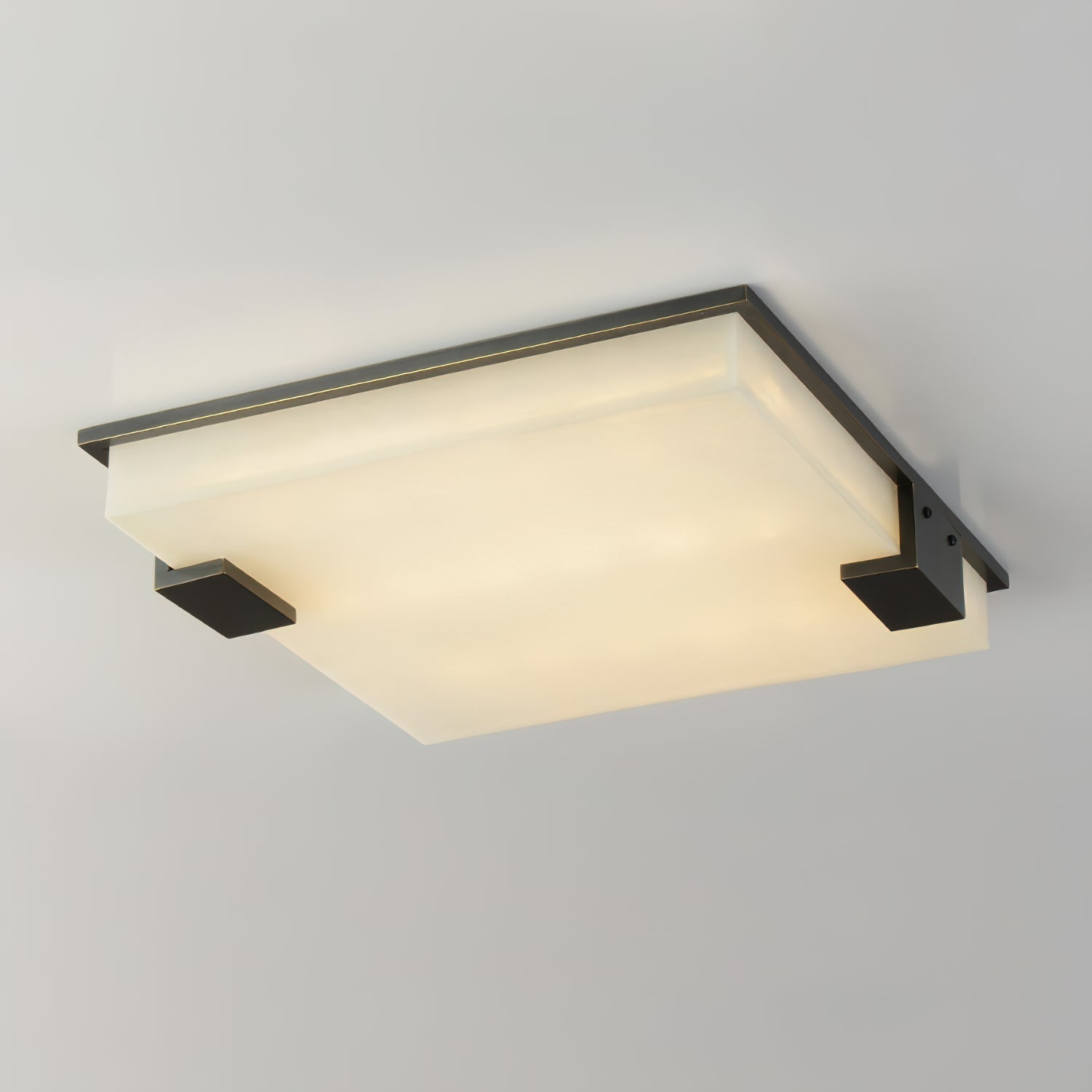 Otalyra Lampe Plafonnier en Albâtre Minimaliste