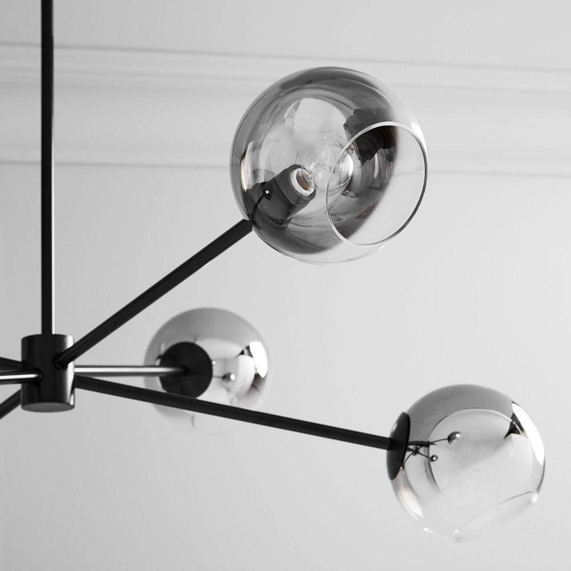 Solara Lustre en Verre Décalé à 6 Lumières