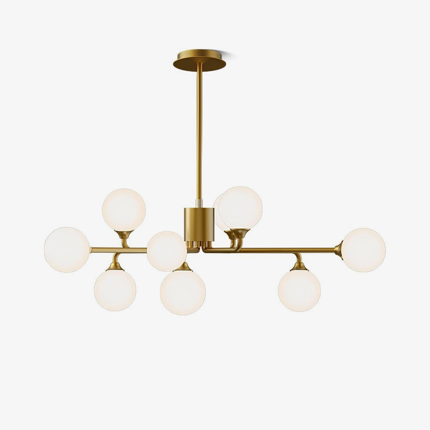 Galaxy Moderne Verre Lustre