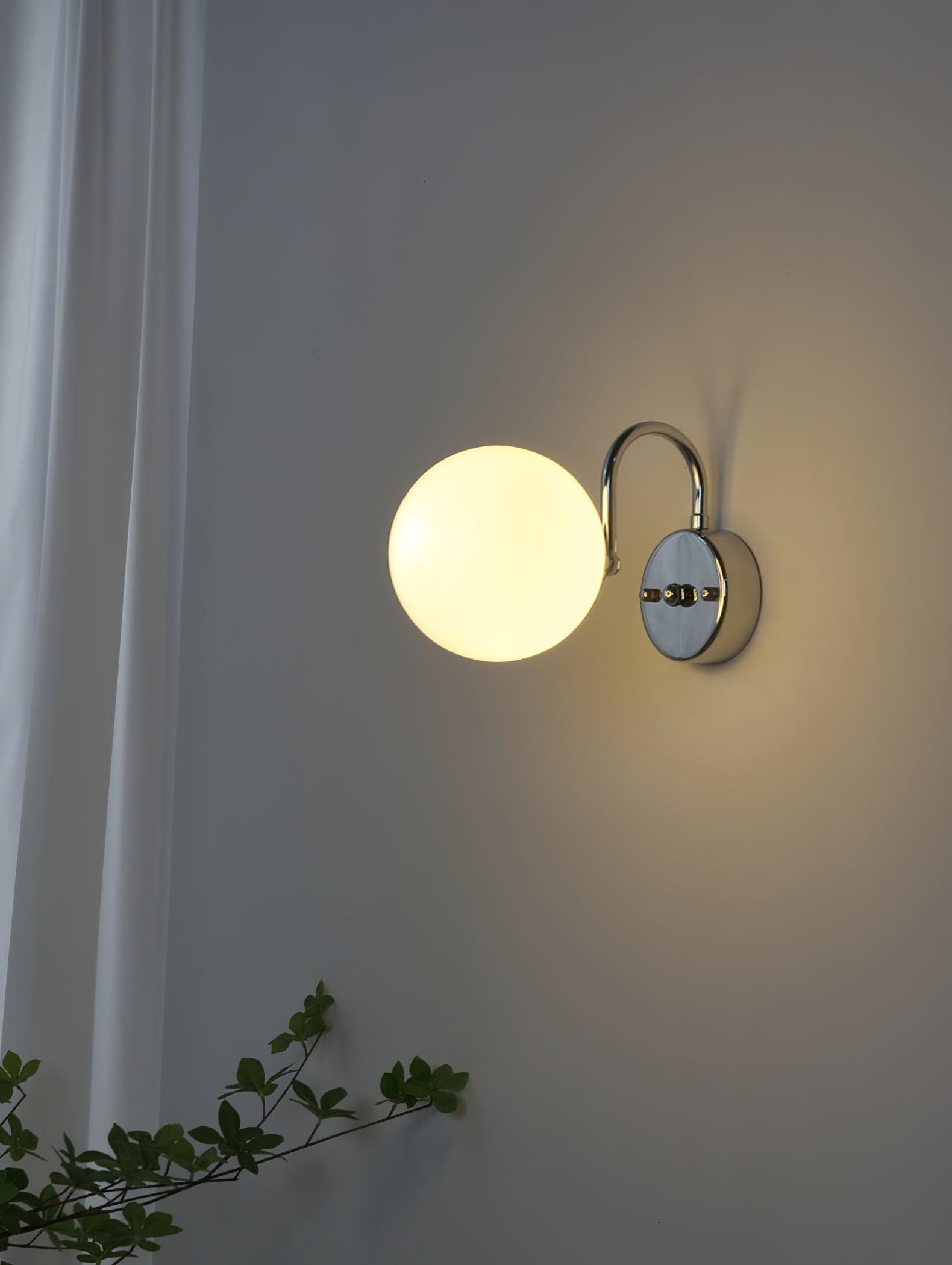 Globo Applique Murale Minimaliste en Verre Moderne