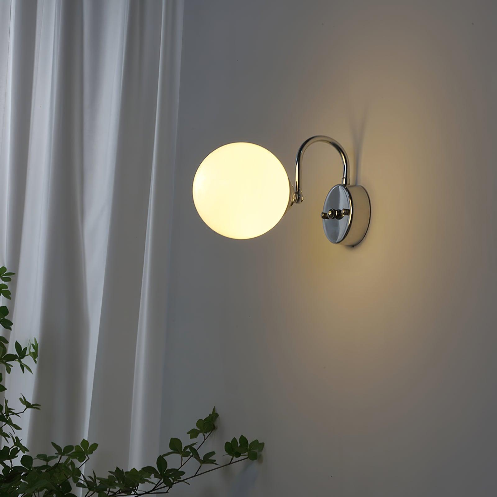 Globo Applique Murale Minimaliste en Verre Moderne