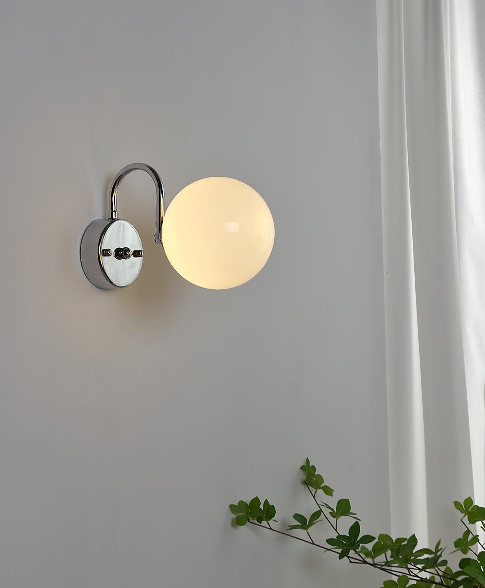 Globo Applique Murale Minimaliste en Verre Moderne