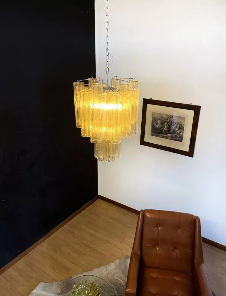 Erdoros Postmodern Luxe Lumière des Étoiles Verre Lustre