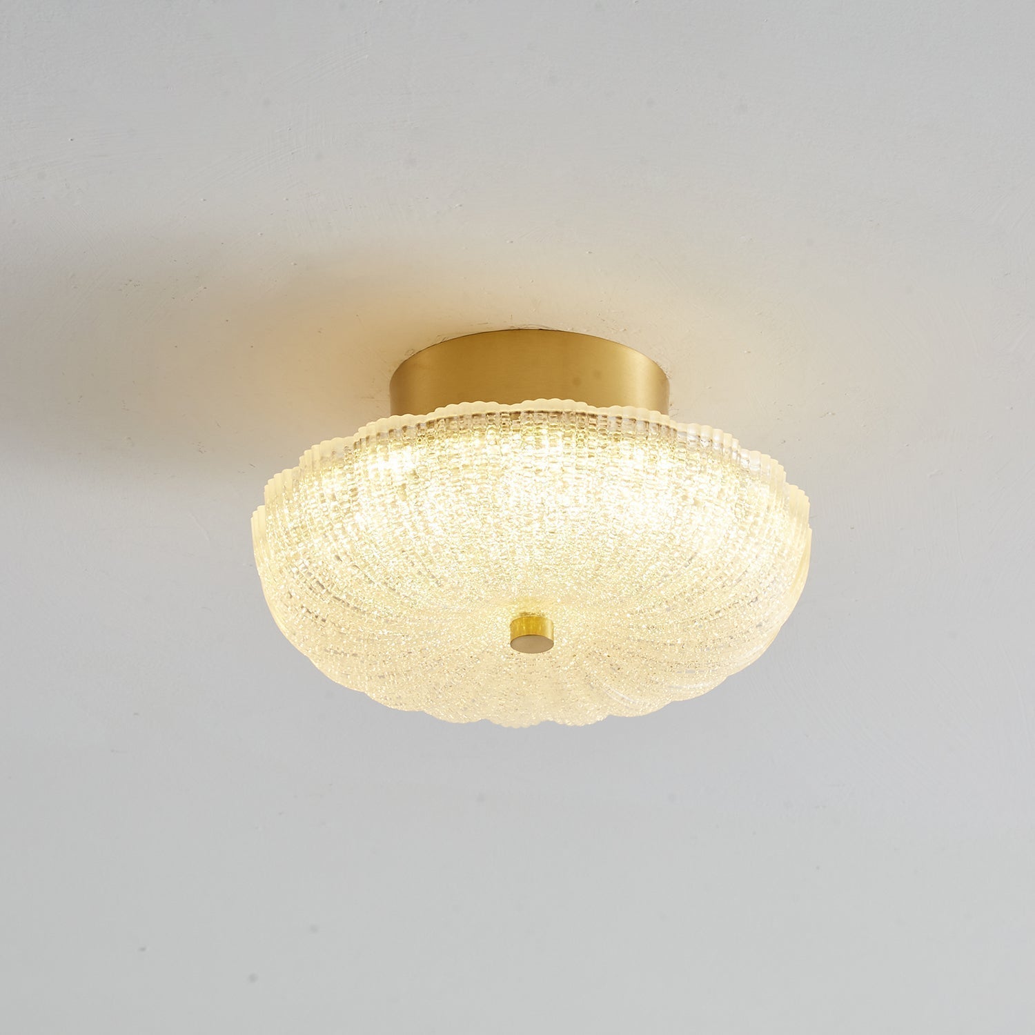 Evraeel Plafonnier Moderne en Verre Étoilé