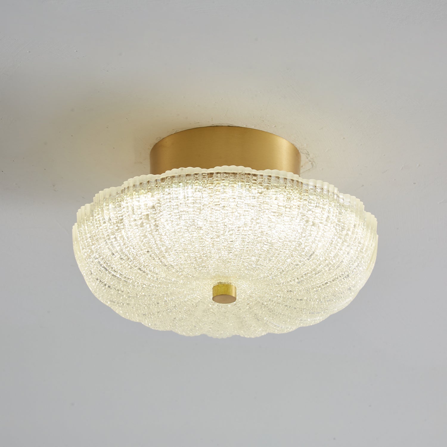 Evraeel Plafonnier Moderne en Verre Étoilé