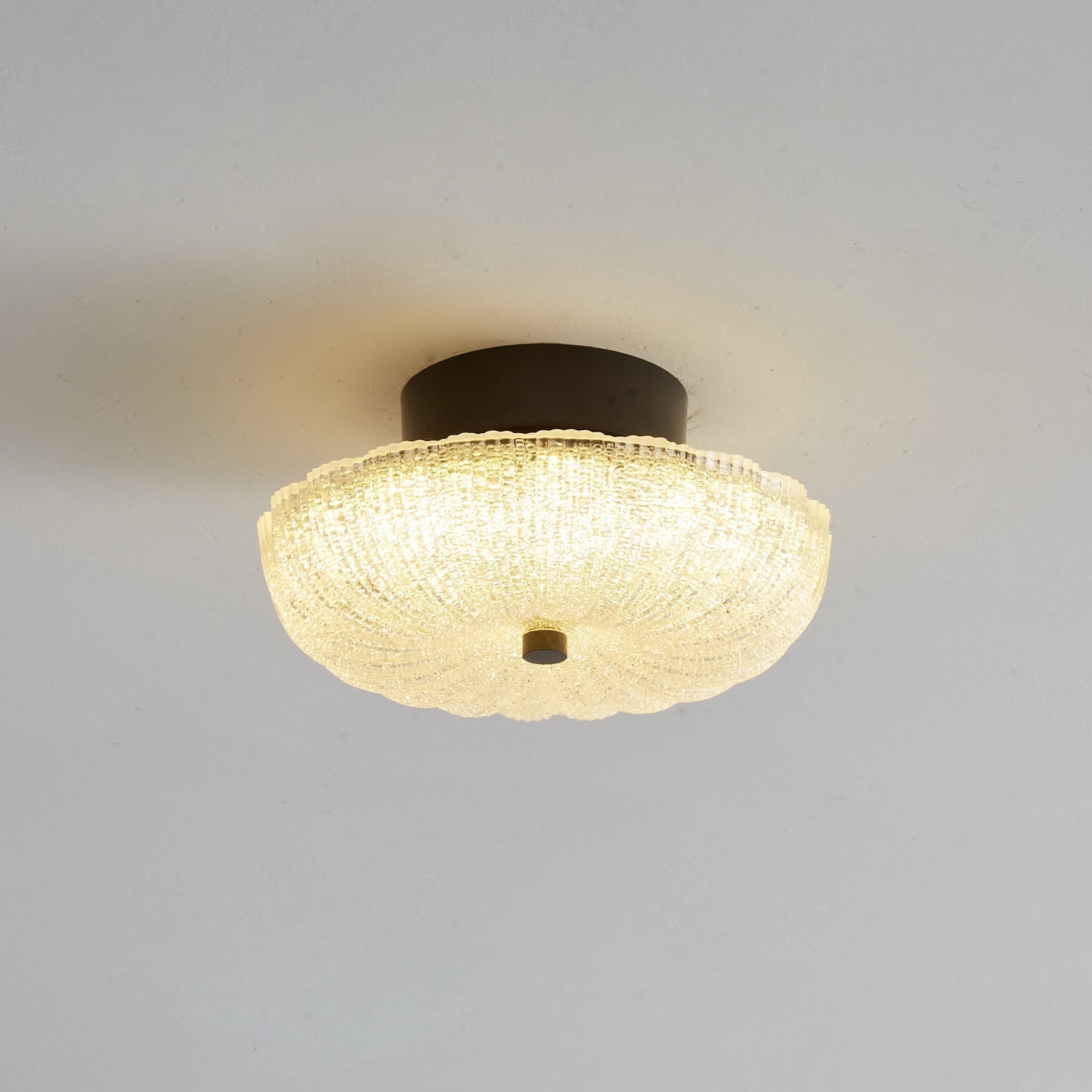 Evraeel Plafonnier Moderne en Verre Étoilé