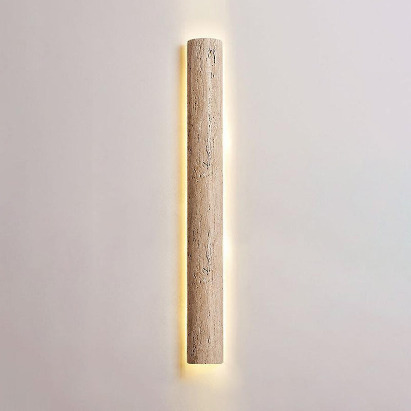Zemara Moderne Minimaliste Lange Travertin Applique Murale