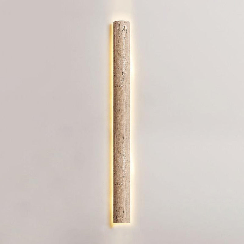 Zemara Moderne Minimaliste Lange Travertin Applique Murale
