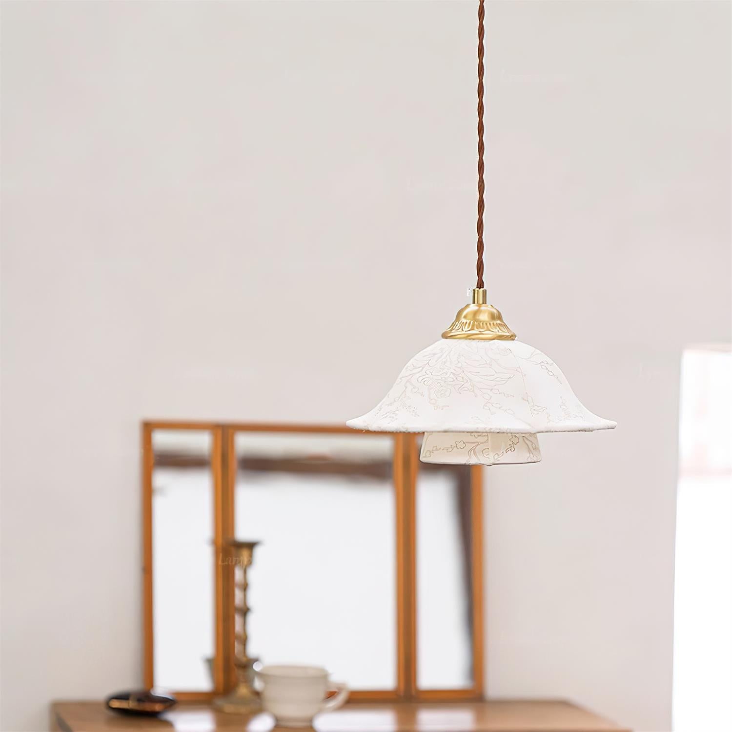 Stella Florale Tissu Suspension