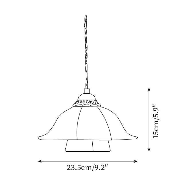Stella Florale Tissu Suspension