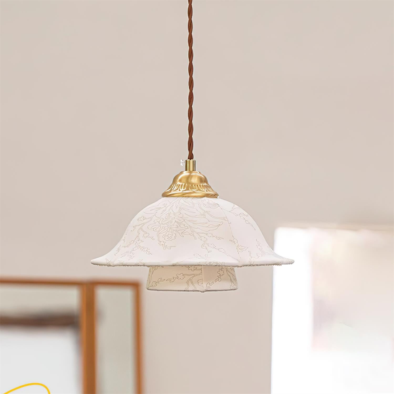 Stella Florale Tissu Suspension
