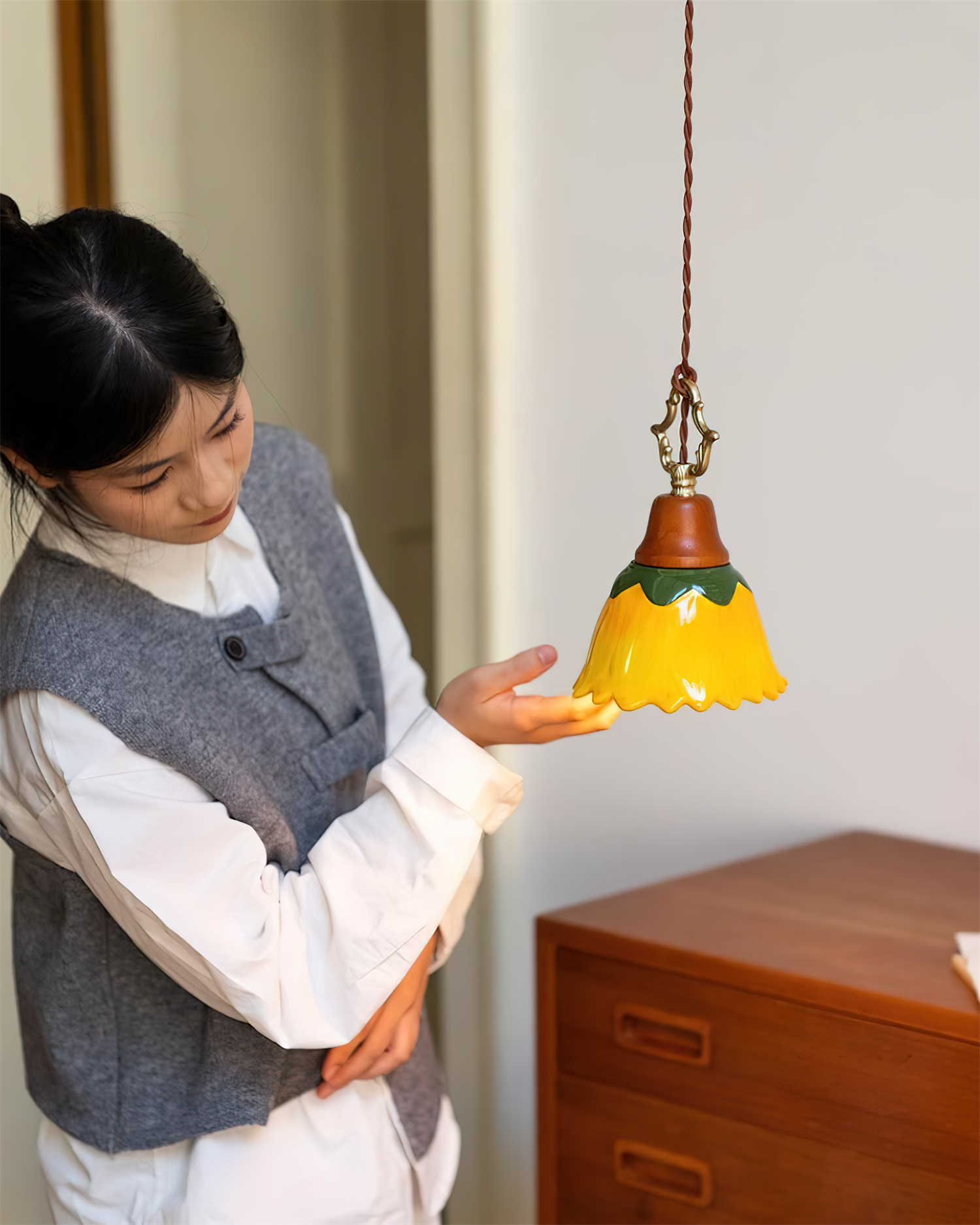 Stella Suspension Charme Tournesol
