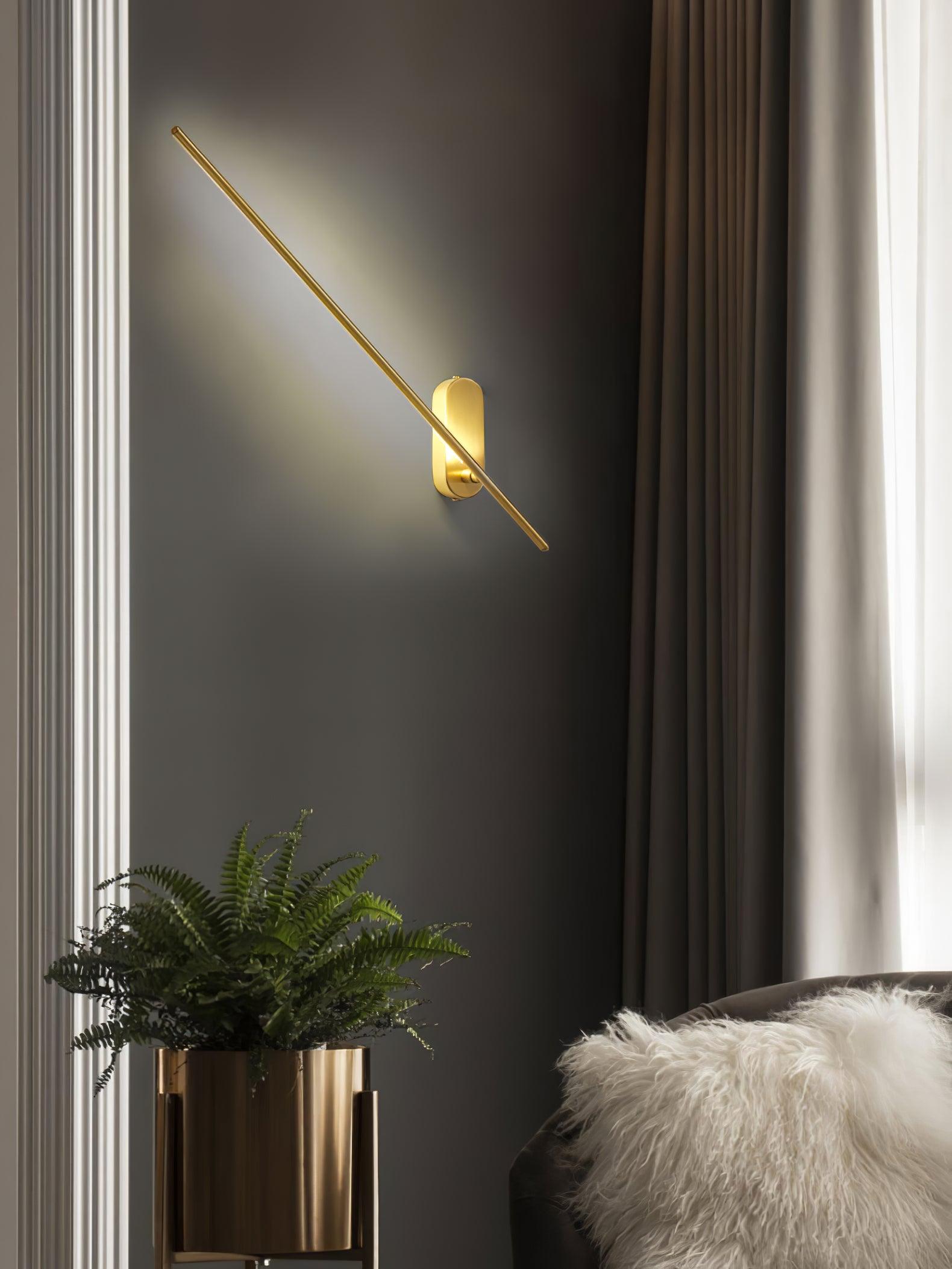 Lustra Wall Lamp Stick Plug In Minimalist