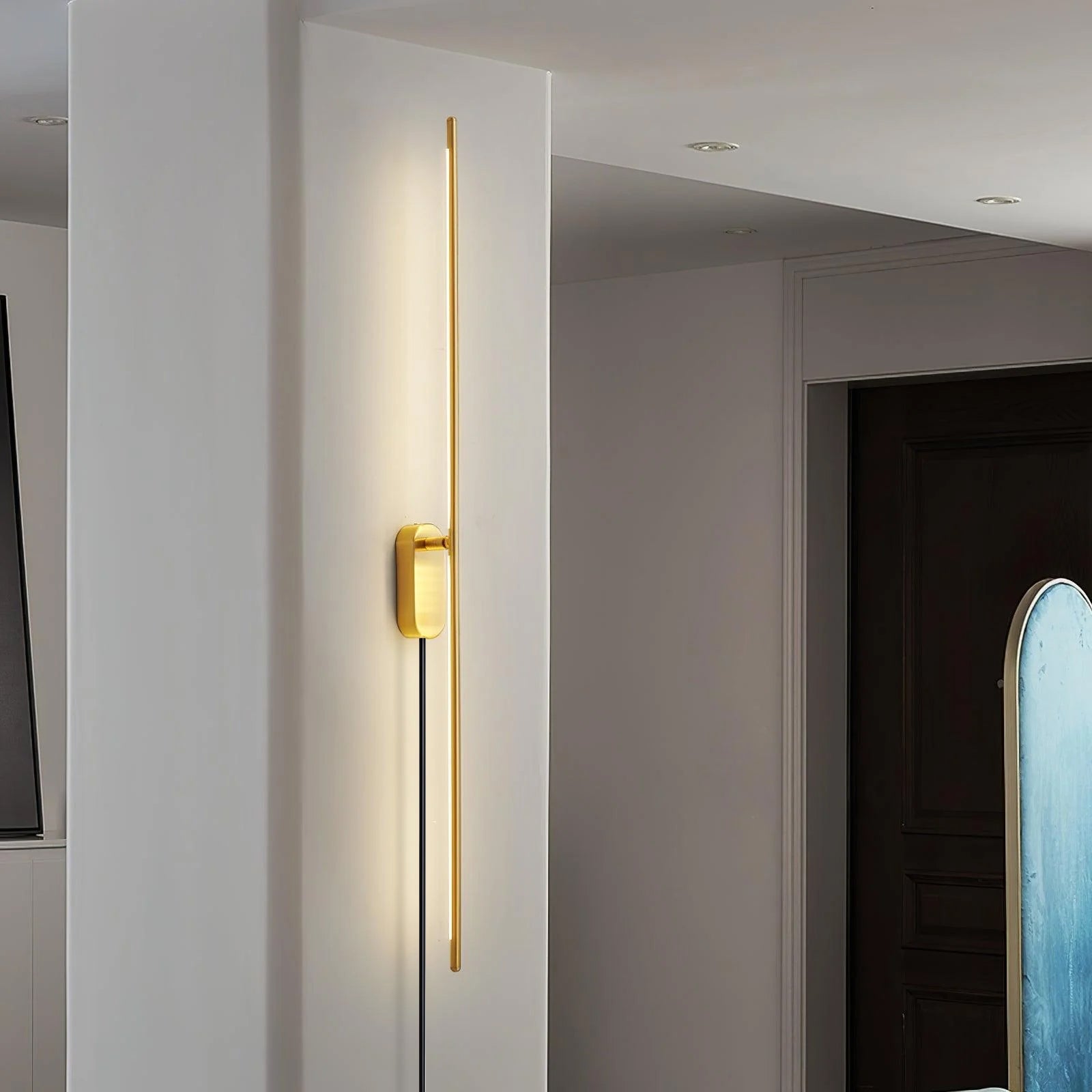 Lustra Wall Lamp Stick Plug In Minimalist