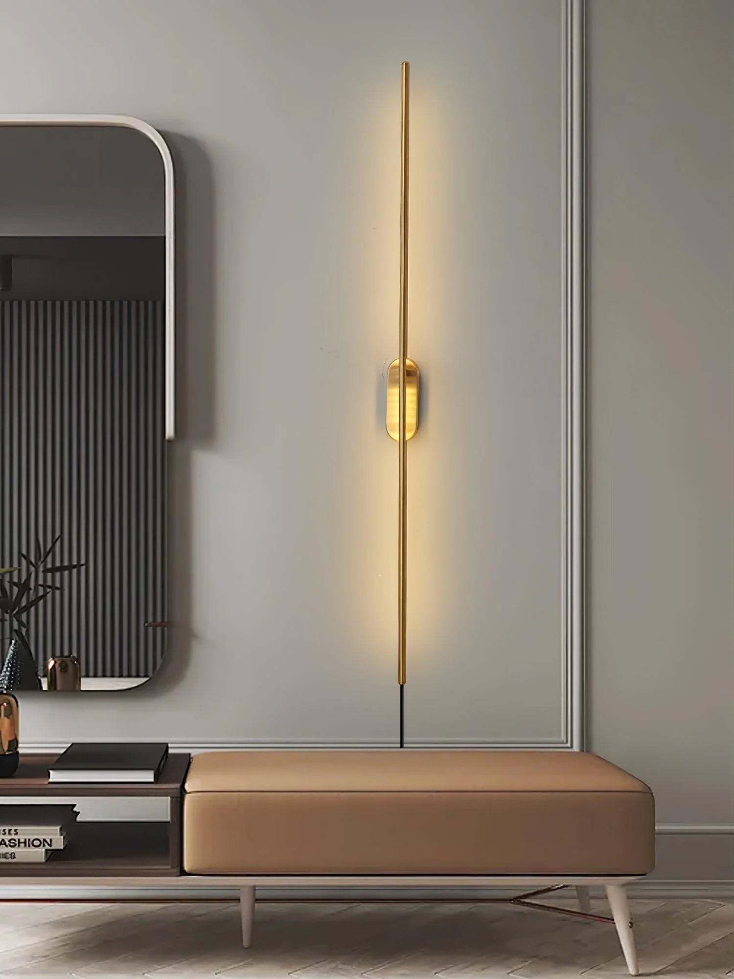 Lustra Wall Lamp Stick Plug In Minimalist