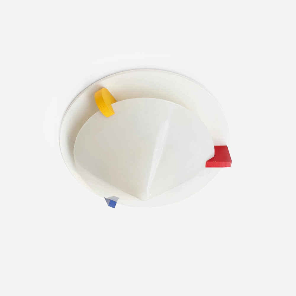 Stoja Plafonnier Géométrique Couleur Blocs Style Moderne