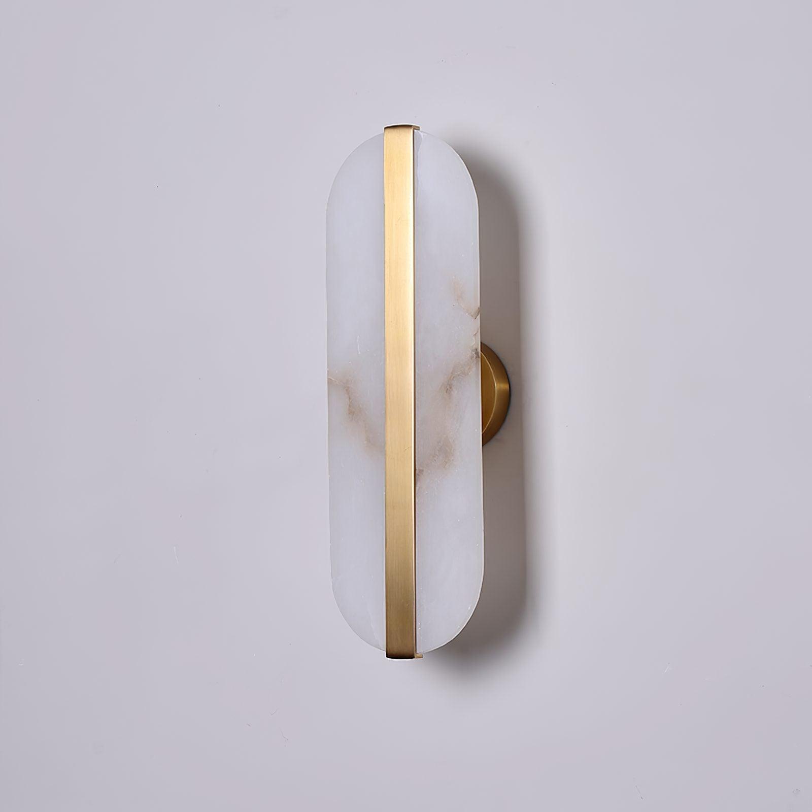 Calura Lampe Murale Double en Albâtre