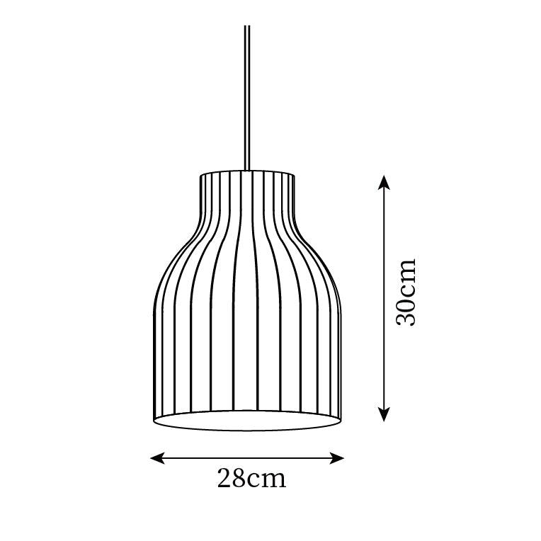 Suspension Abat-jour en Soie Pliée Courbée Moderne Minimaliste
