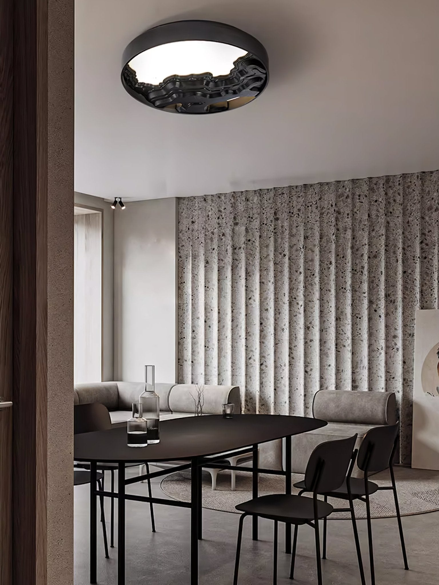 Lustra Plafonnier Bois Oriental Naturel