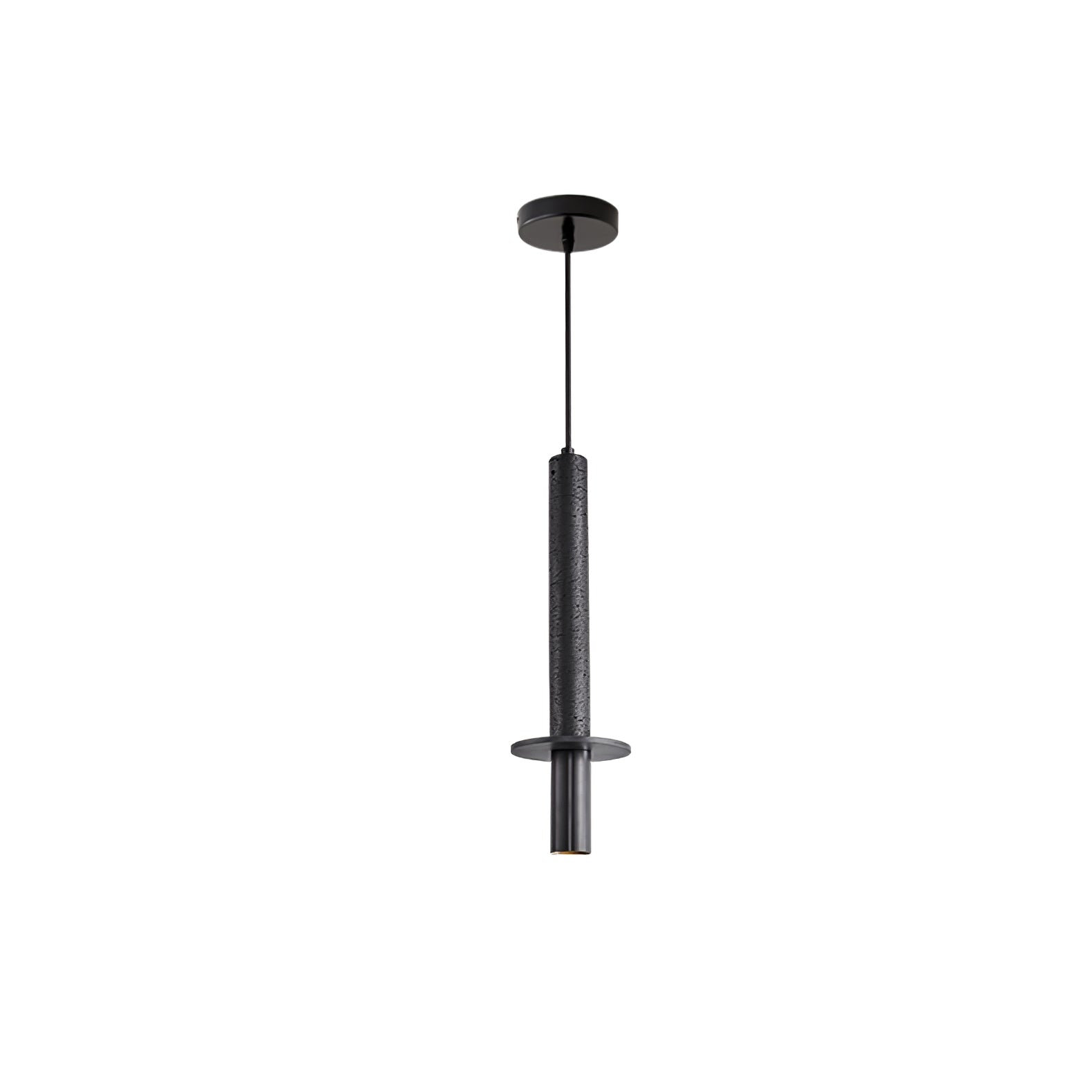 Avdoryra Suspension Double Cylindre en Travertin
