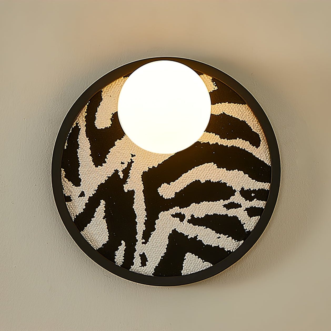 Sytala Orbit Toile d'Art Nordic Premium Applique Murale