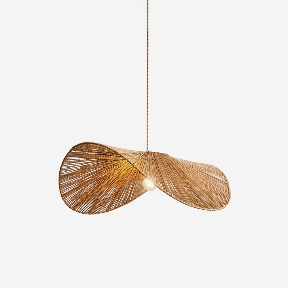 Solara Suspension Rattan Naturel Tissé à la Main