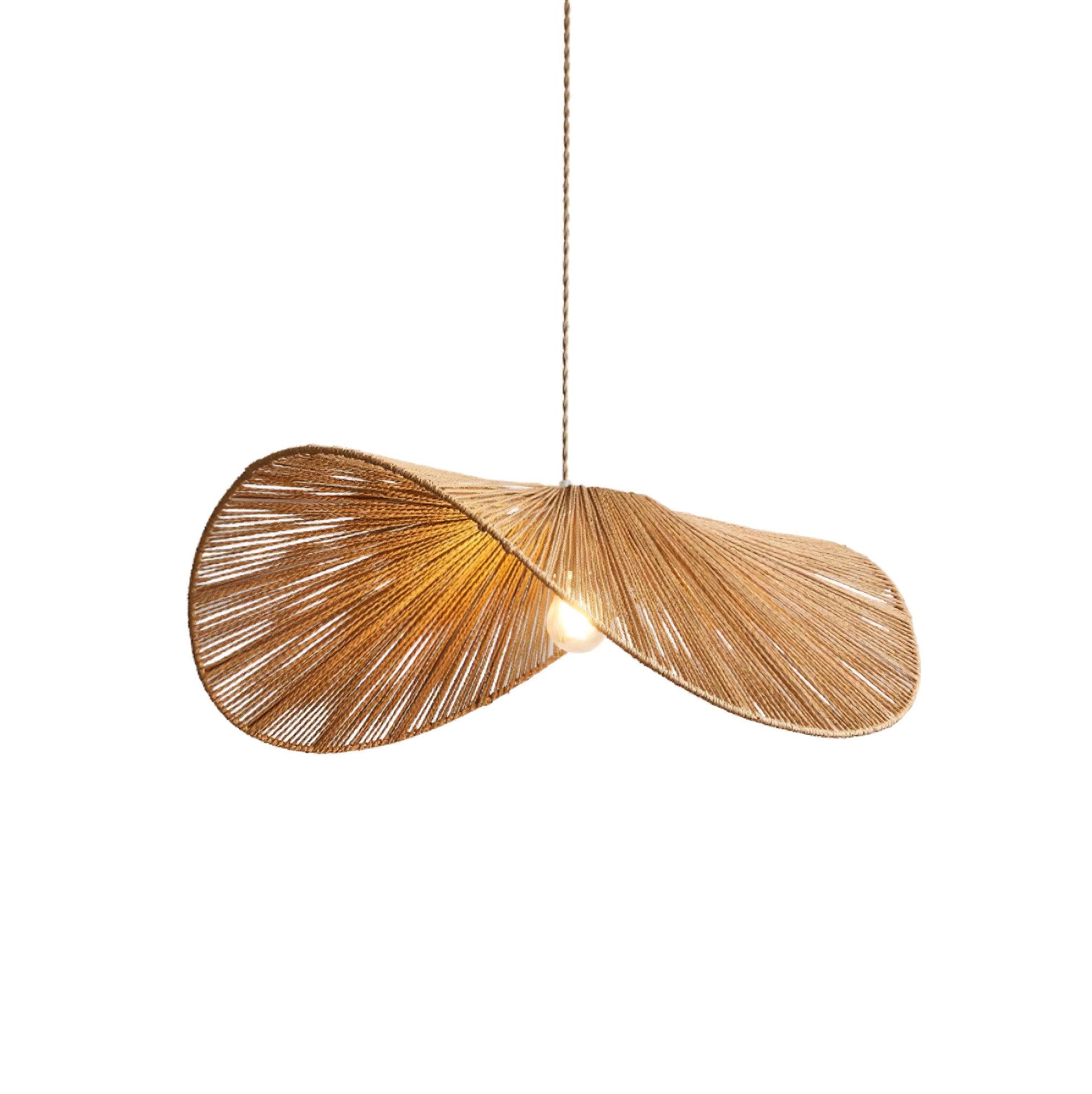 Solara Suspension Rattan Naturel Tissé à la Main