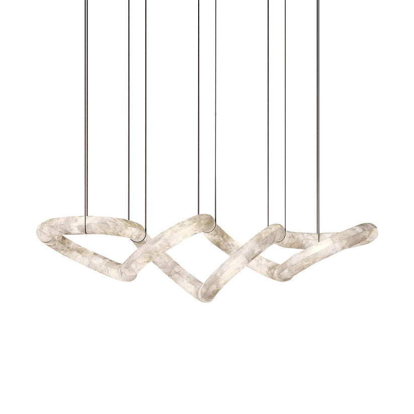 Utalyra Suspension en Albâtre Courbée