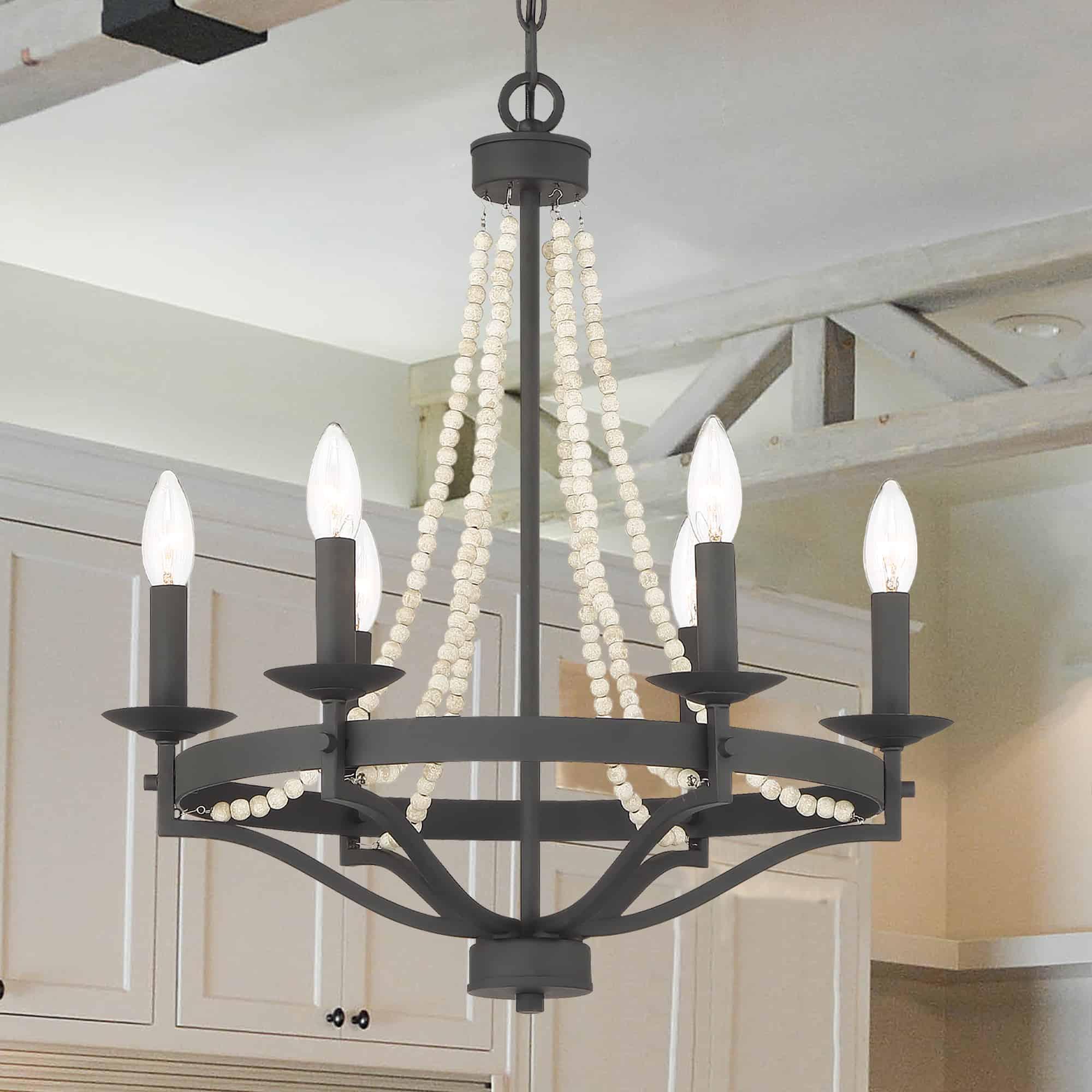 Isoren Ancien Industriel Bois Métal Lustre