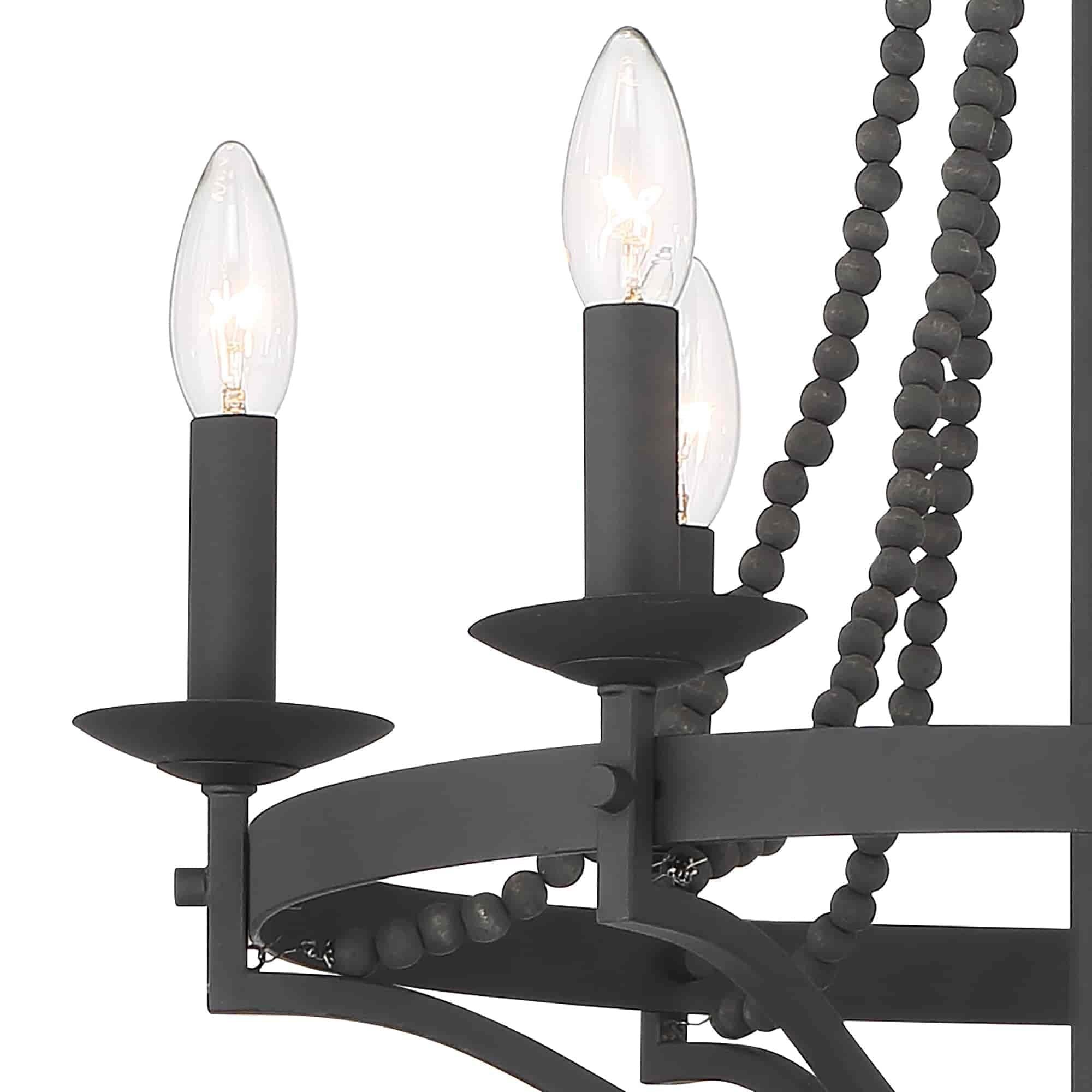 Isoren Ancien Industriel Bois Métal Lustre