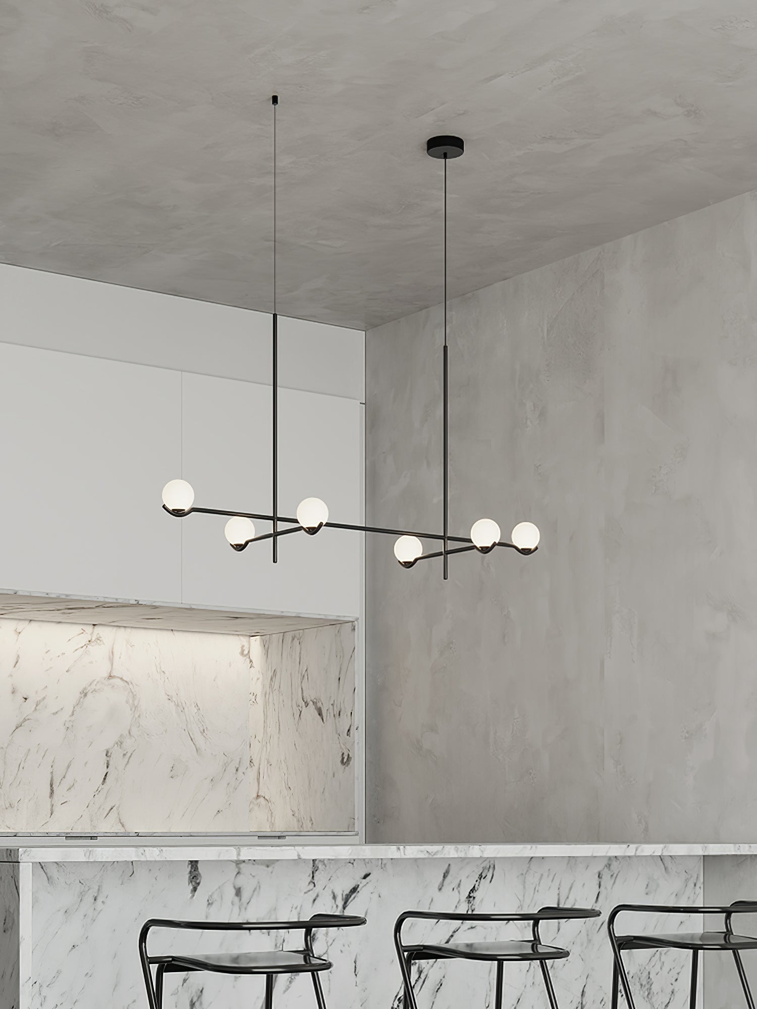 Fayno Lustre Globe Blanc
