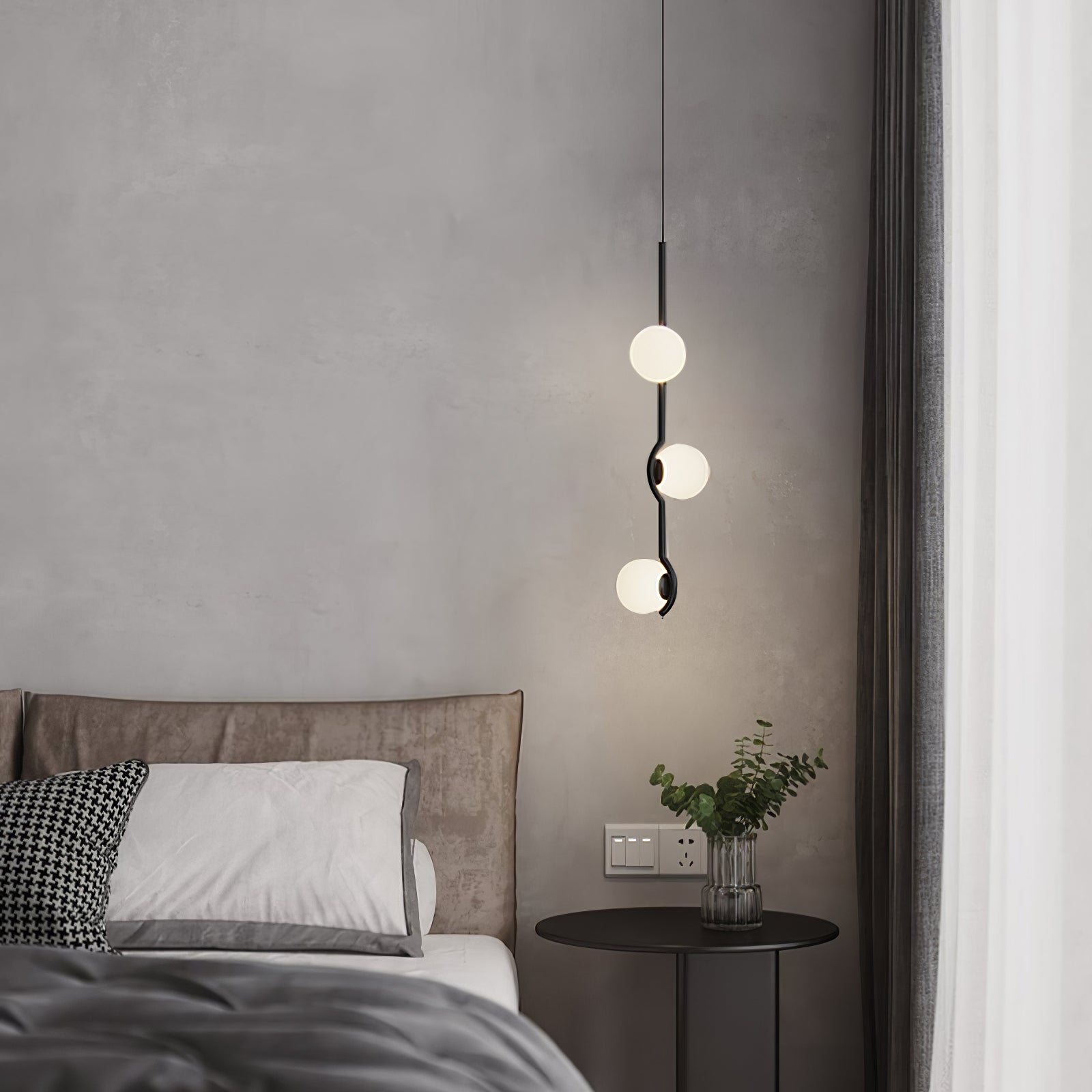 Fayno Lustre Globe Blanc