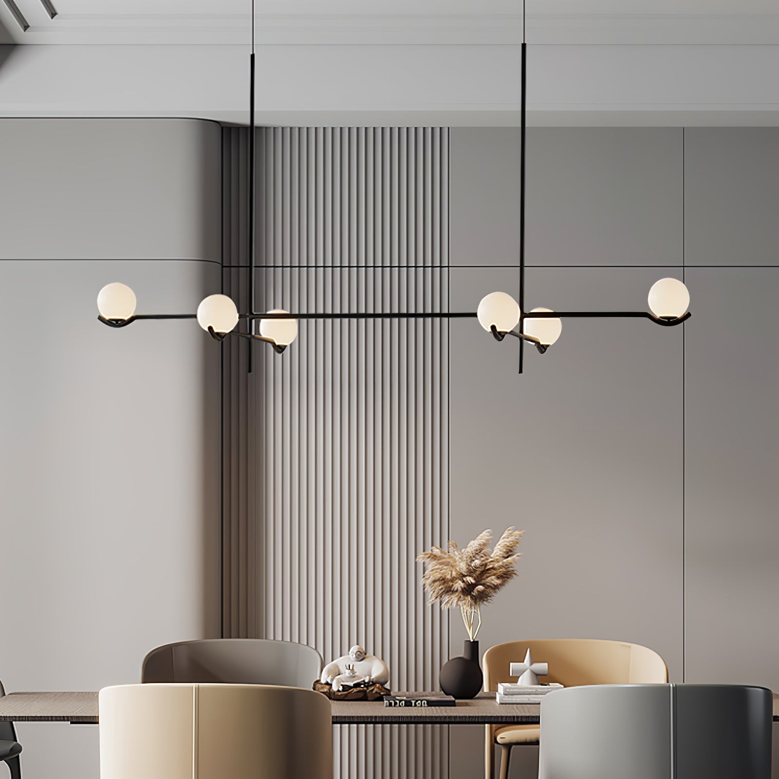 Fayno Lustre Globe Blanc