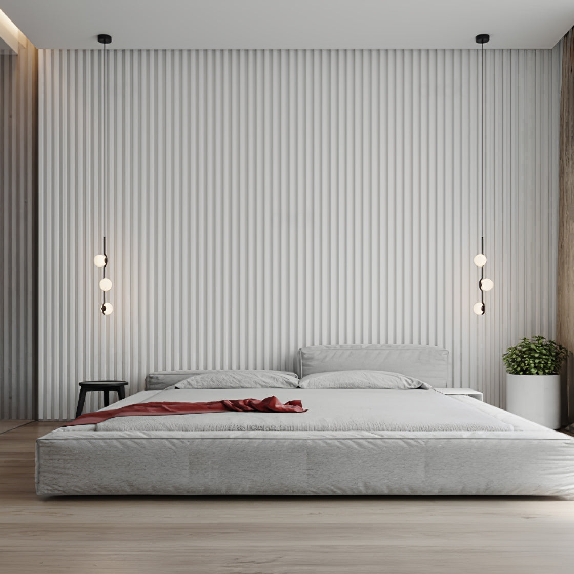 Fayno Lustre Globe Blanc