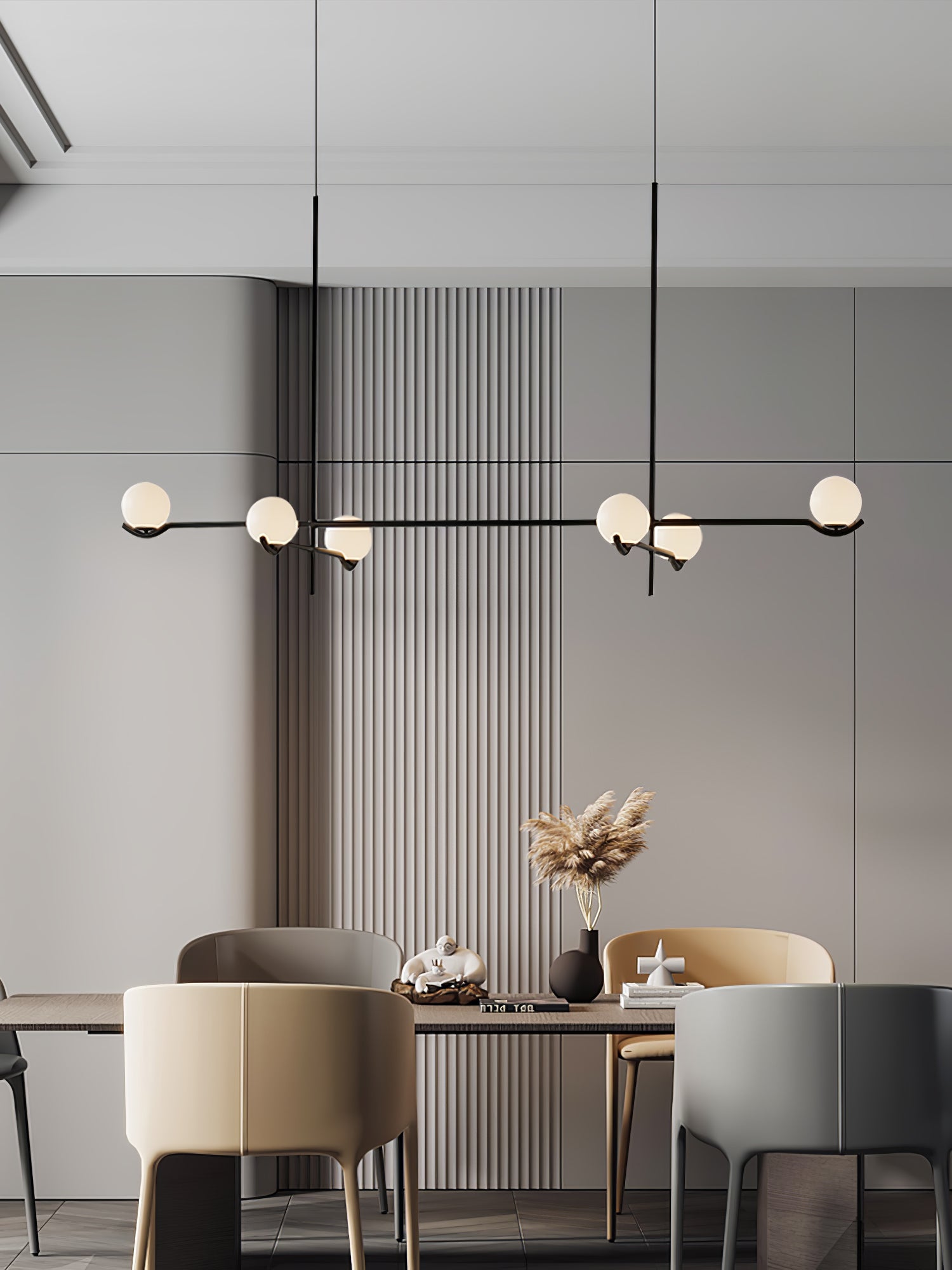 Fayno Lustre Globe Blanc
