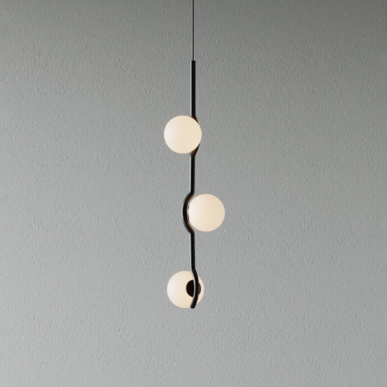 Fayno Lustre Globe Blanc