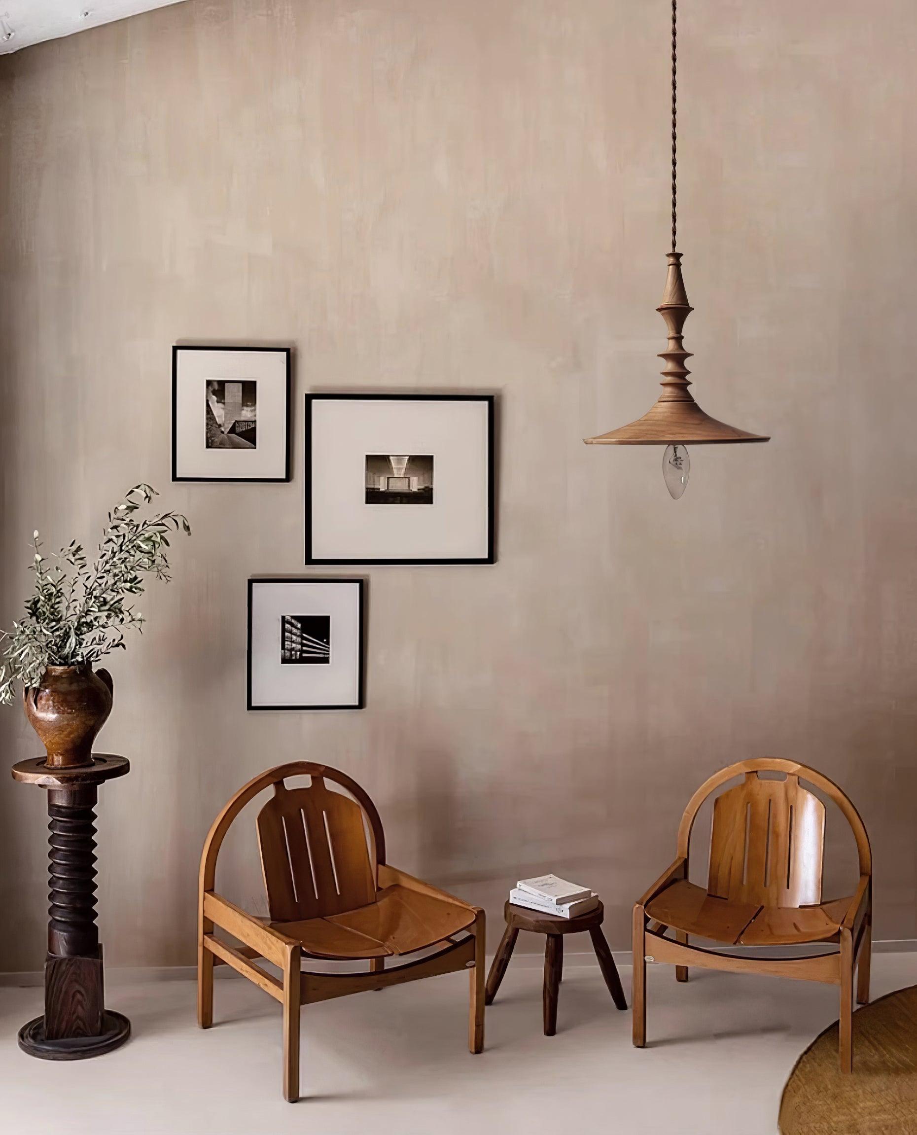 Cielo Suspension Moderne en Bois