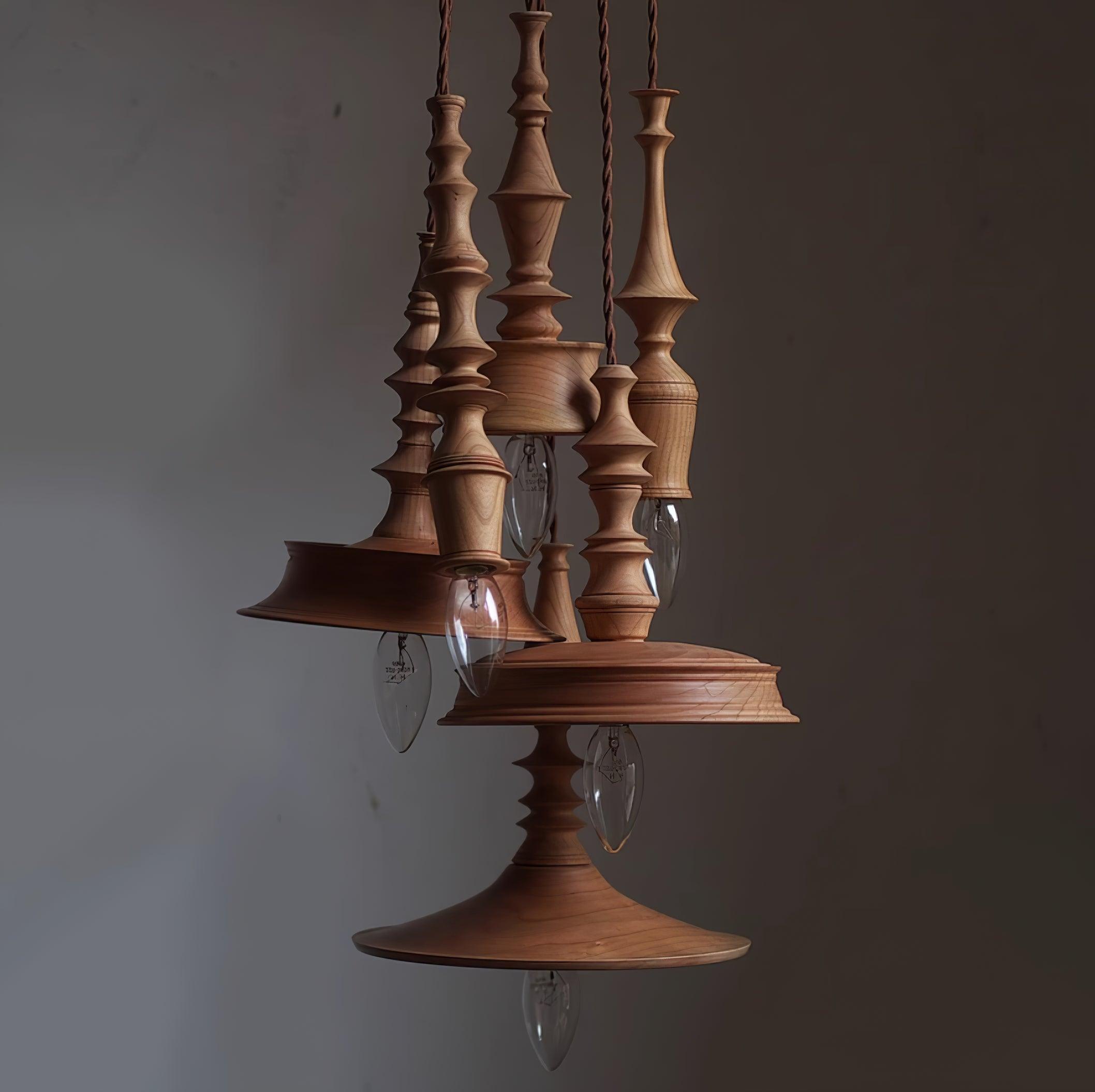 Cielo Suspension Moderne en Bois