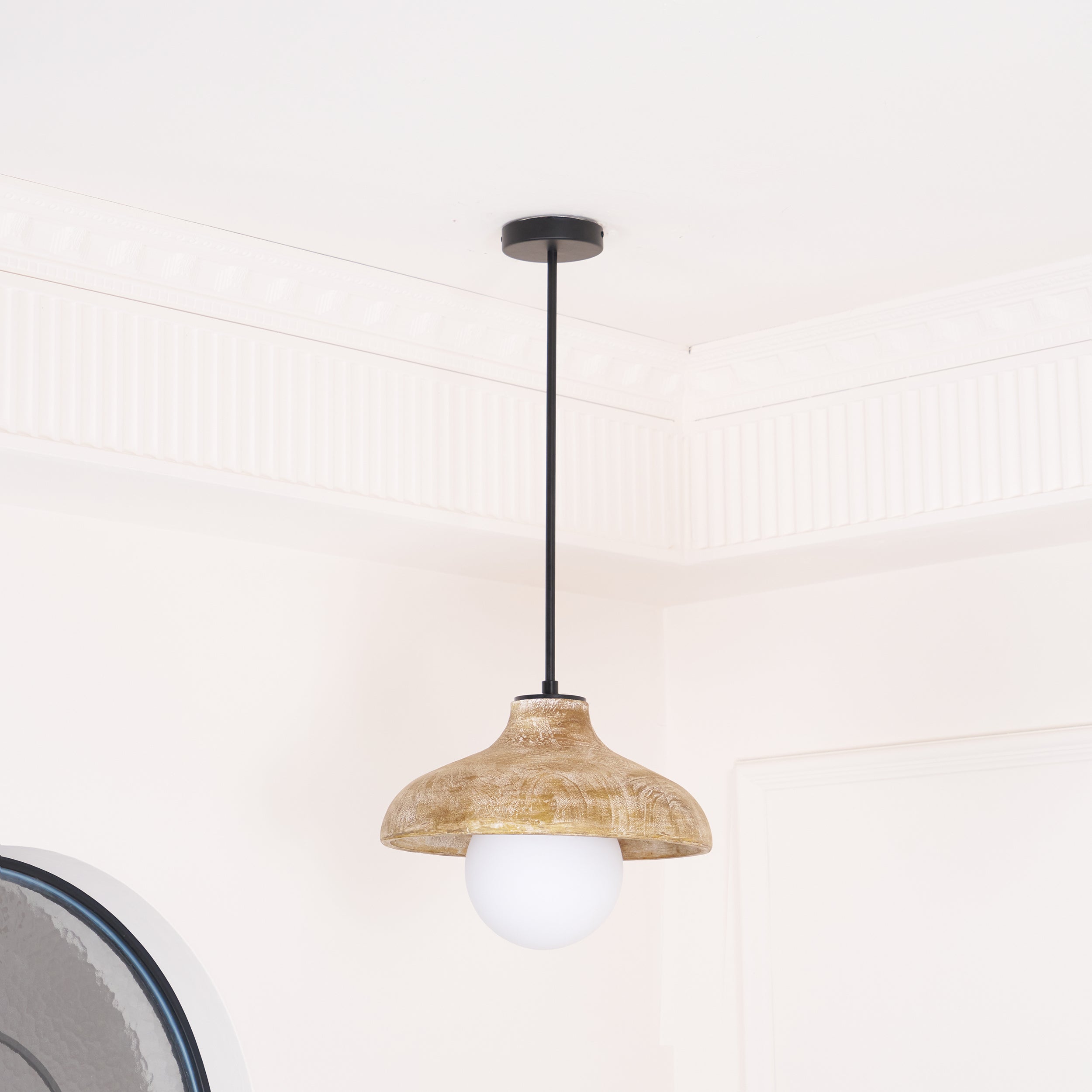 Culirir Moderne Minimaliste Résine Verre Suspension