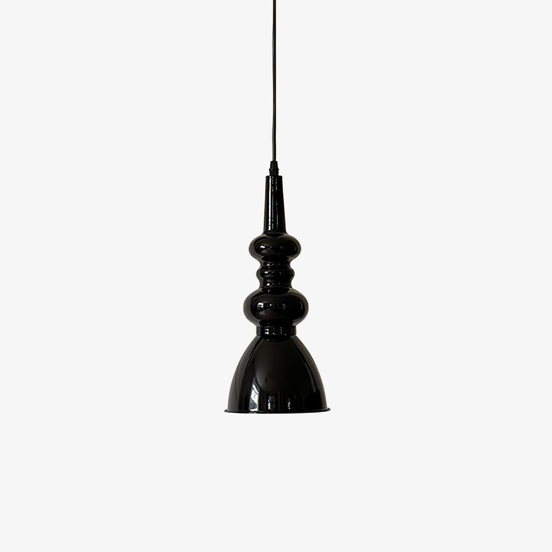 Aurvaror Nordic Art Noir Suspension Lumière